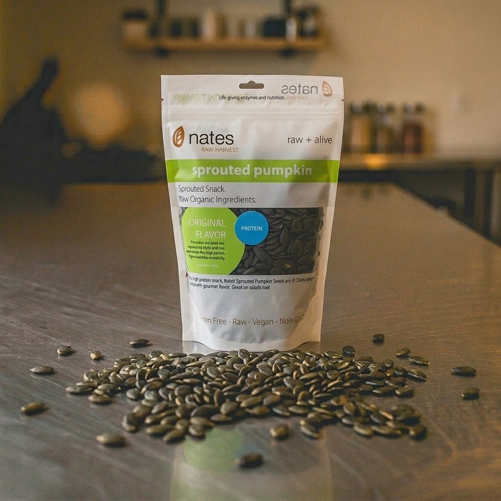 styrian pumpkin seeds for planting Organic Sprouted Styrian Pumpkin Seeds – Nate's Raw Harvest