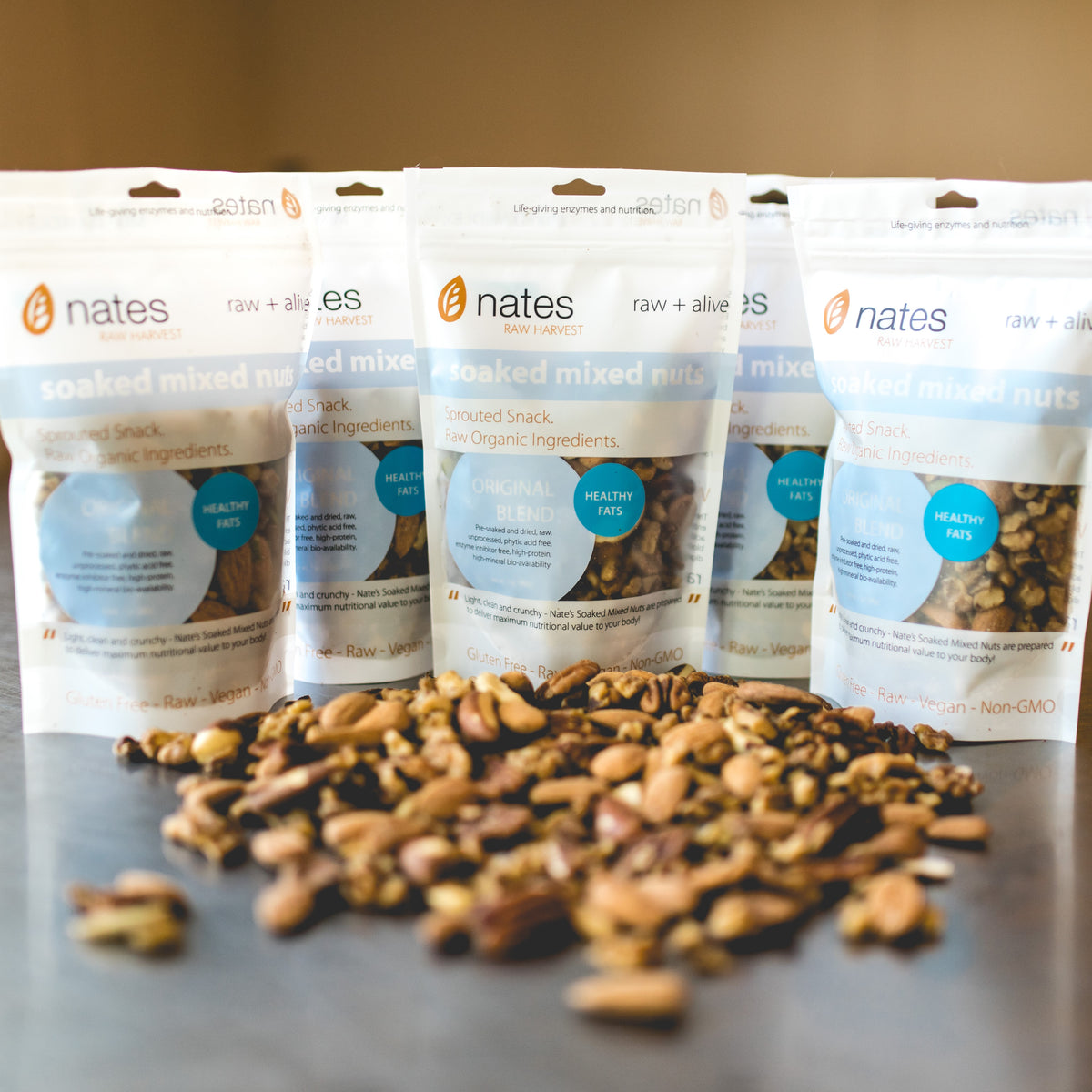 Sprouted Organic Mixed Nuts – Nate's Raw Harvest