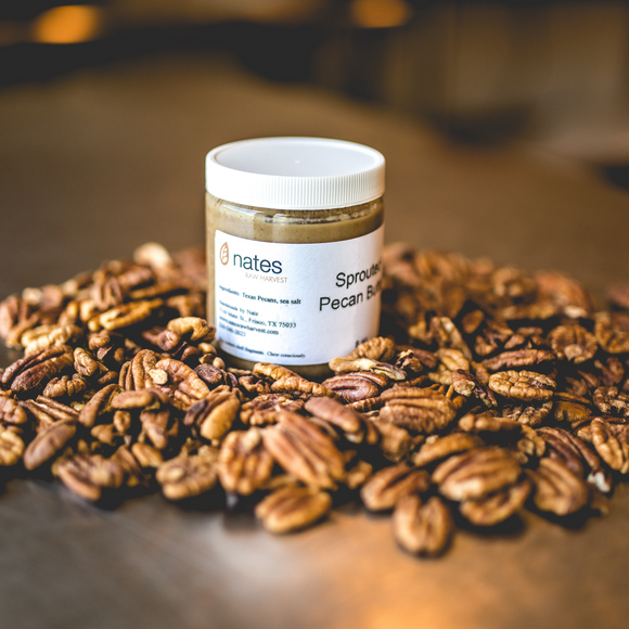 Sprouted, Organic Pecan Butter